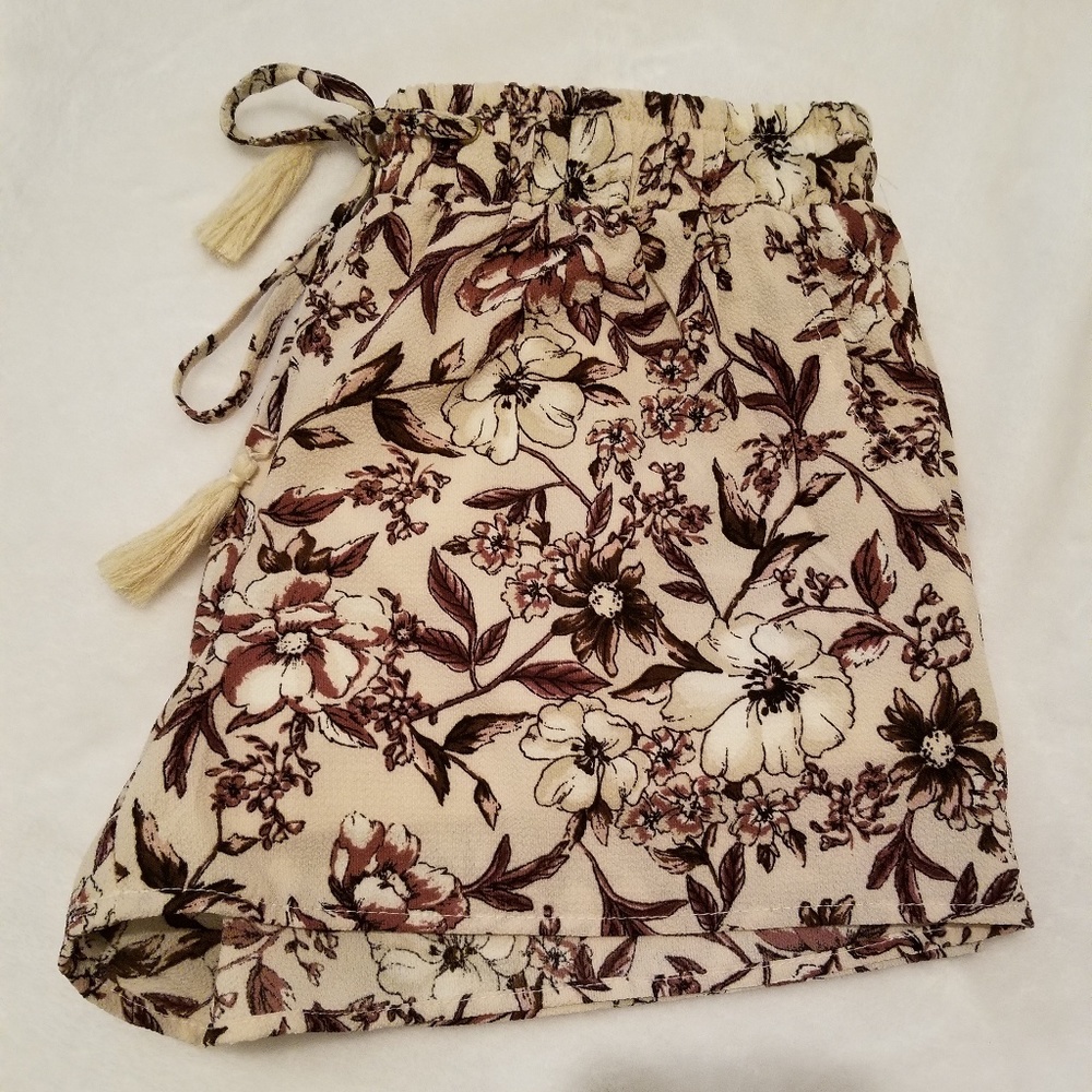 Floral Soft Shorts